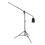 Professional studio boom stand including counterweight