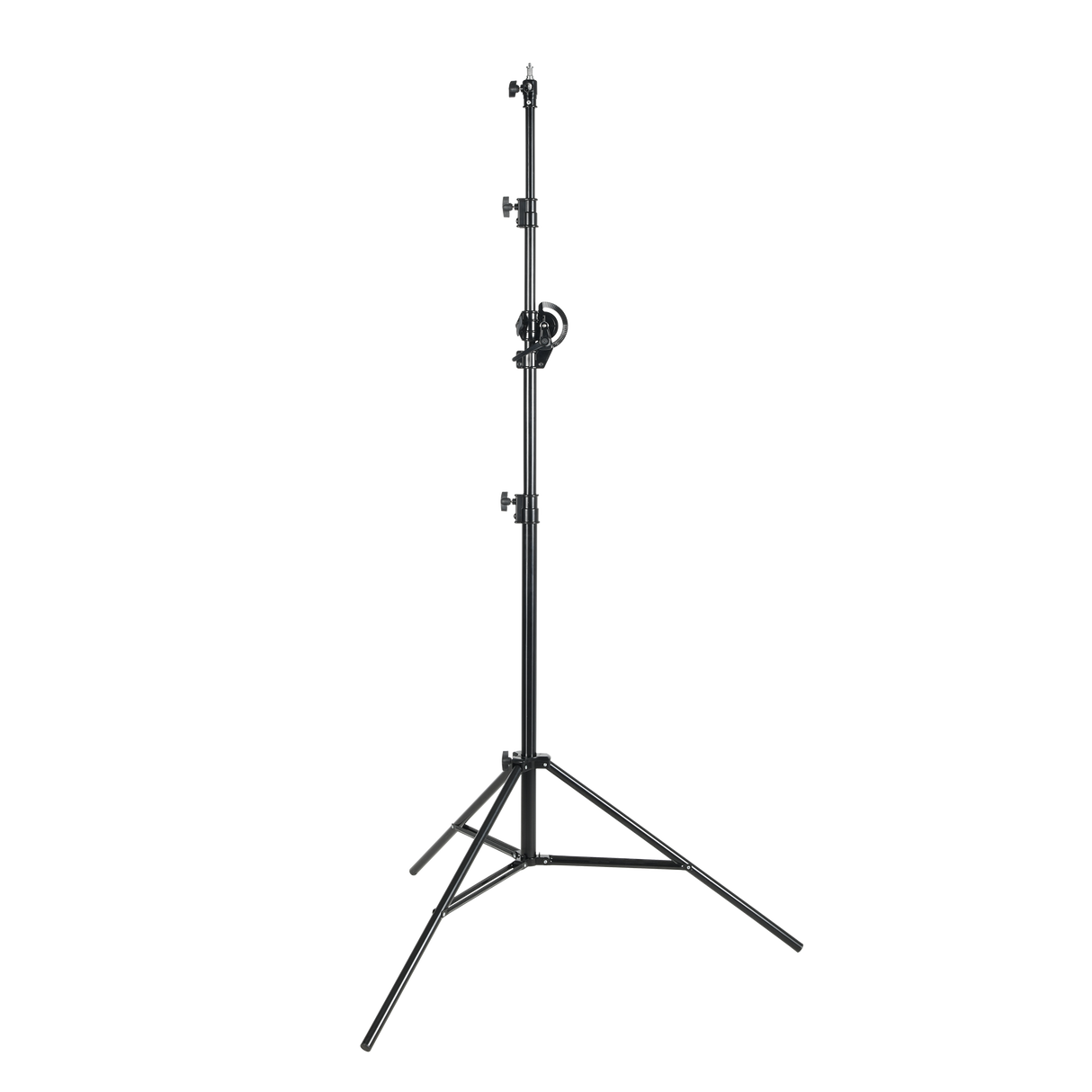 Professional studio boom stand including counterweight