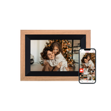 Smarter picture frame | 10 "Diagonal | WIFI | App Control | Wood frame | Model 105